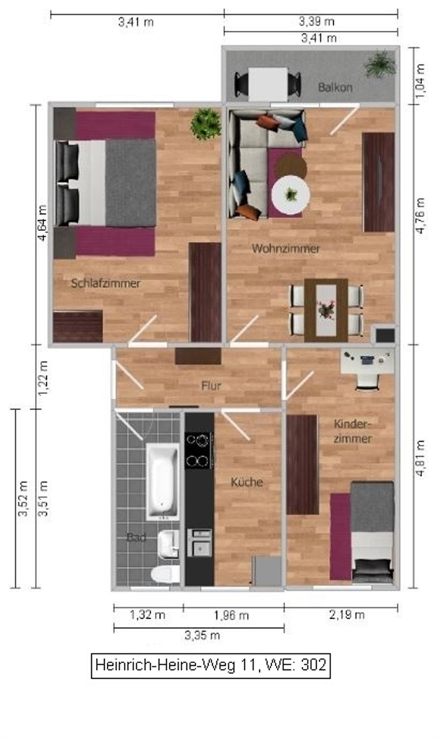 Wohnung Heinrich-Heine-Weg in Spremberg