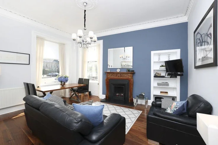 Flat Bellevue Crescent in City of Edinburgh