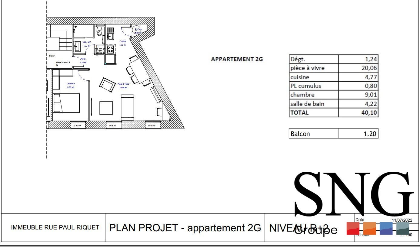 Appartement Allée Paul Riquet à Béziers