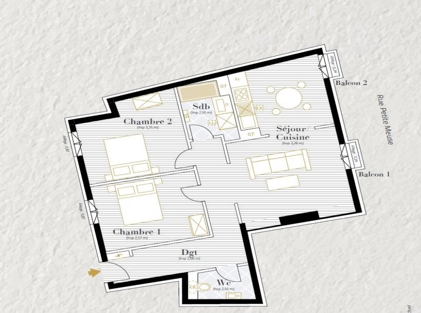 Flat Rue de la Bonneterie in Avignon
