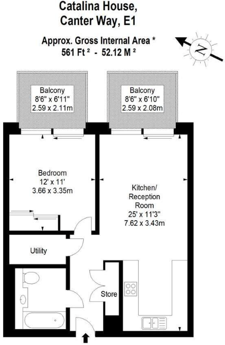 Flat Canter Way in Greater London