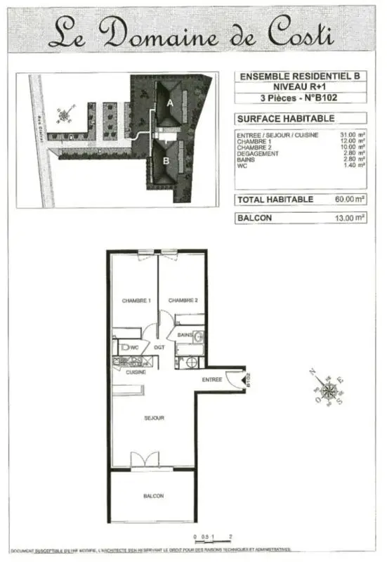 Appartement Rue Clairat à Bergerac