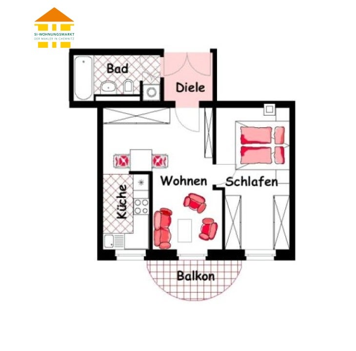 Wohnung Hilbersdorfer Straße in Chemnitz