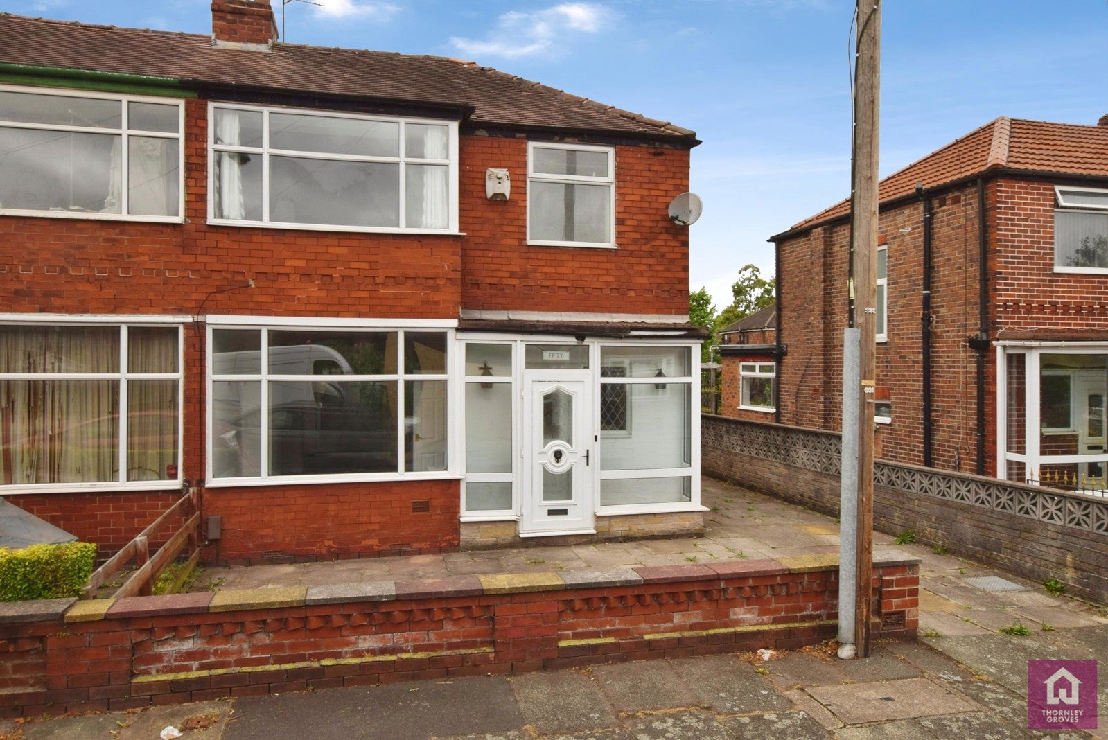 House Barkway Road in Trafford