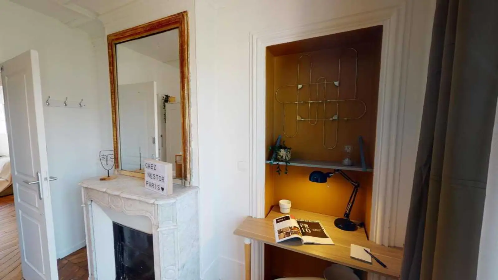 Chambre Rue Ruhmkorff à Paris
