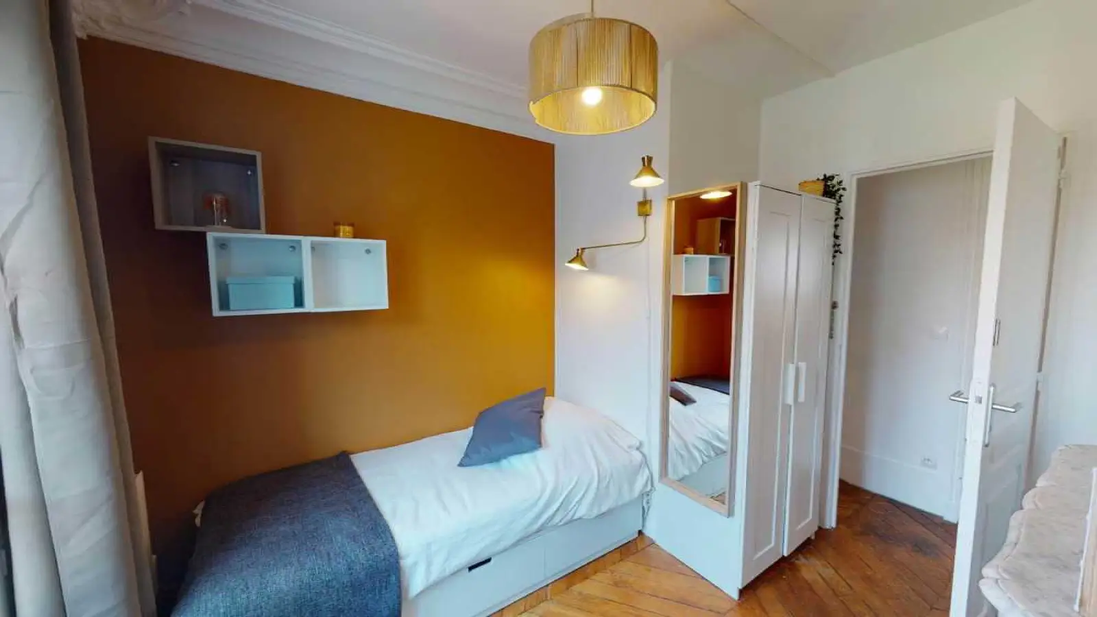 Chambre Rue Ruhmkorff à Paris