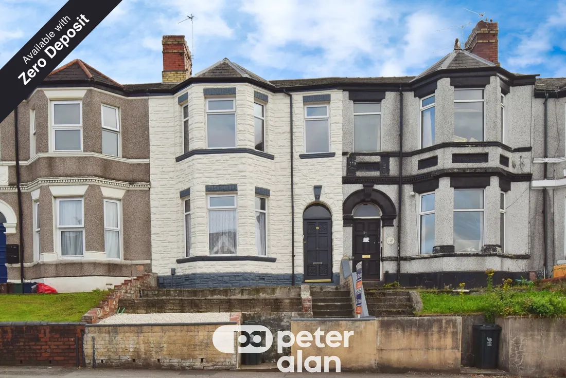Flat Risca Road in Newport