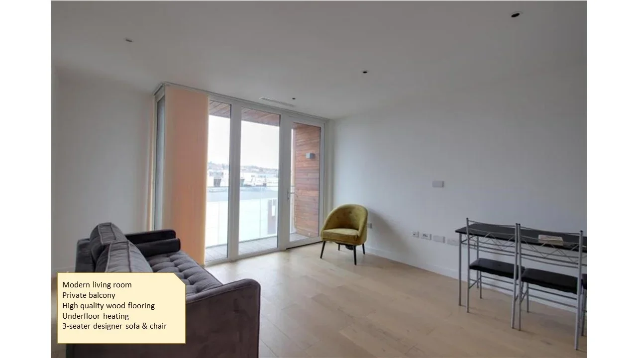 Flat Capitol Way in Greater London