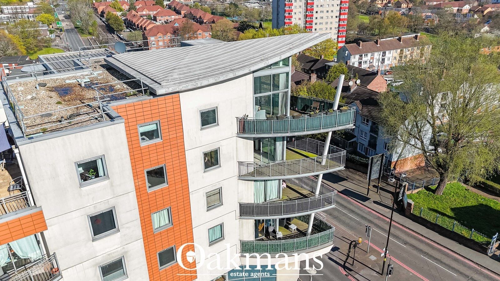 Flat Ladywood Middleway in Birmingham
