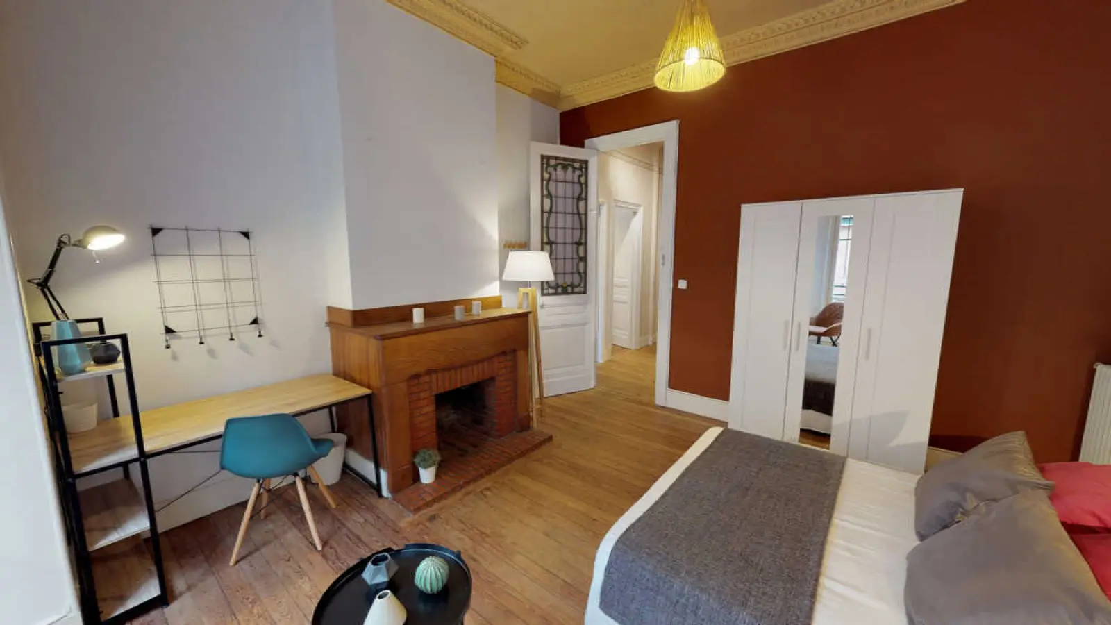 Chambre Rue des Lois à Toulouse