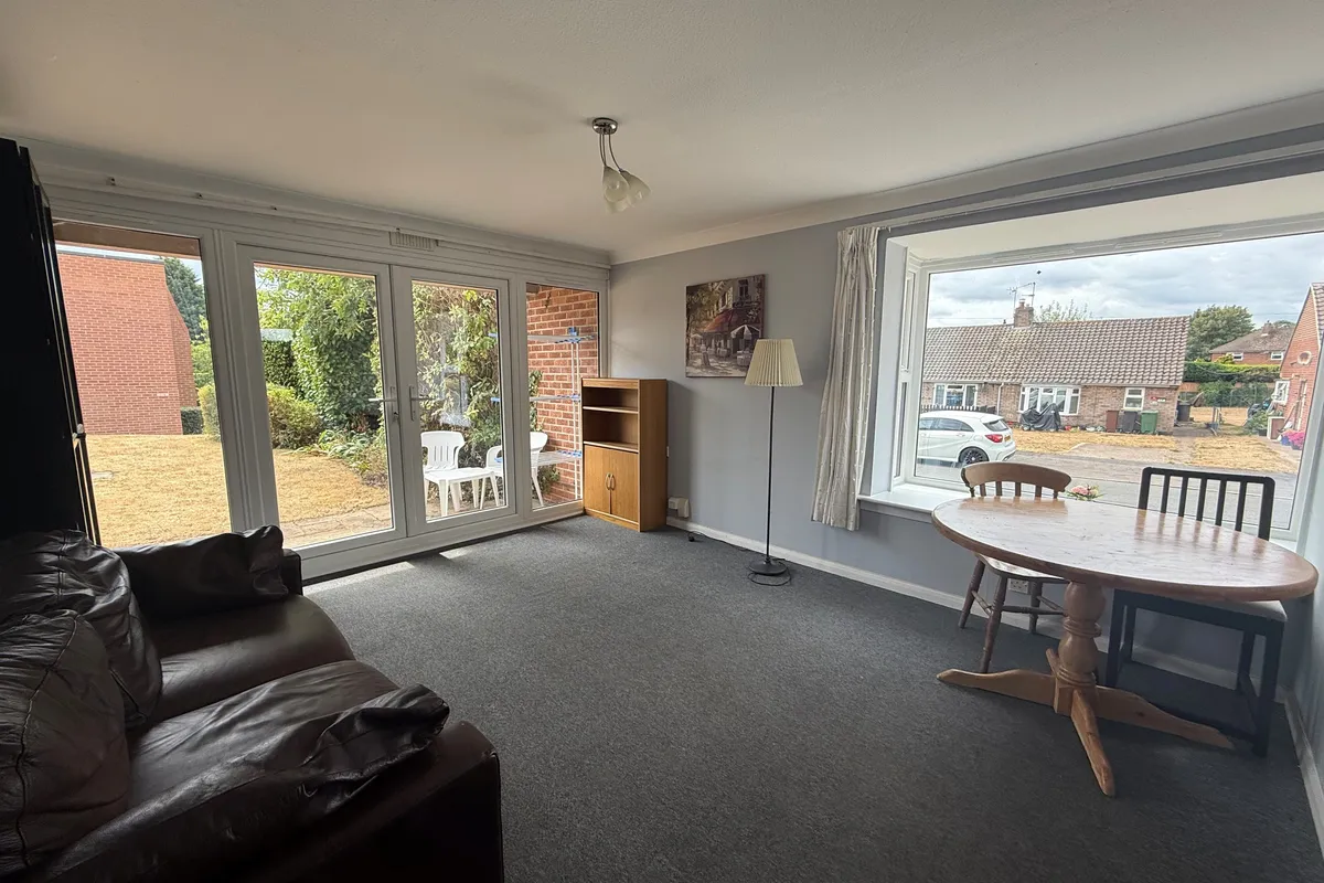 Flat Burns Road in Charnwood