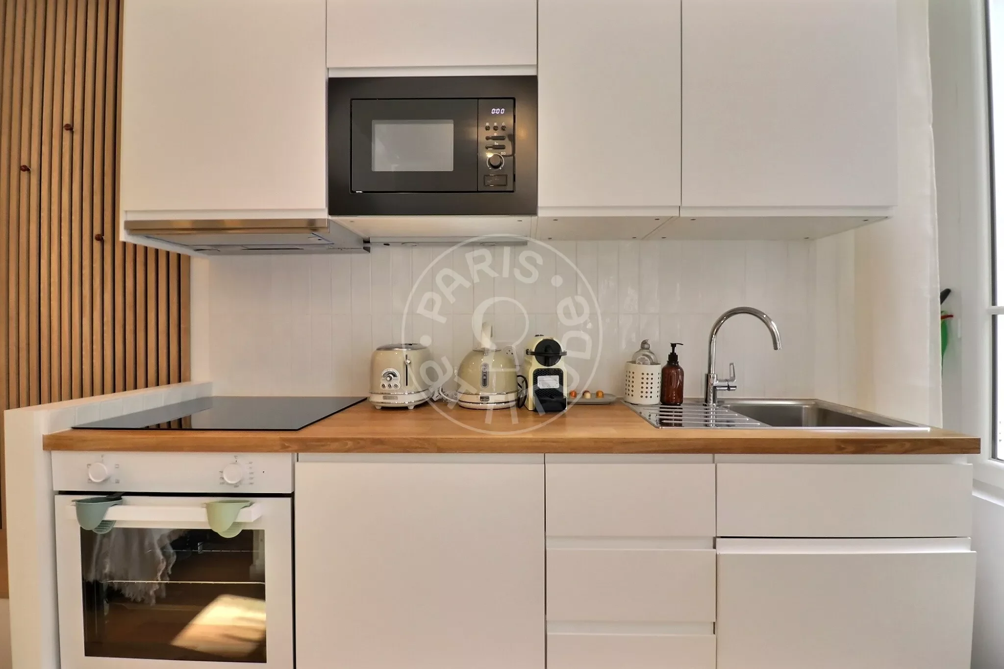 Flat Rue Vauquelin in Paris