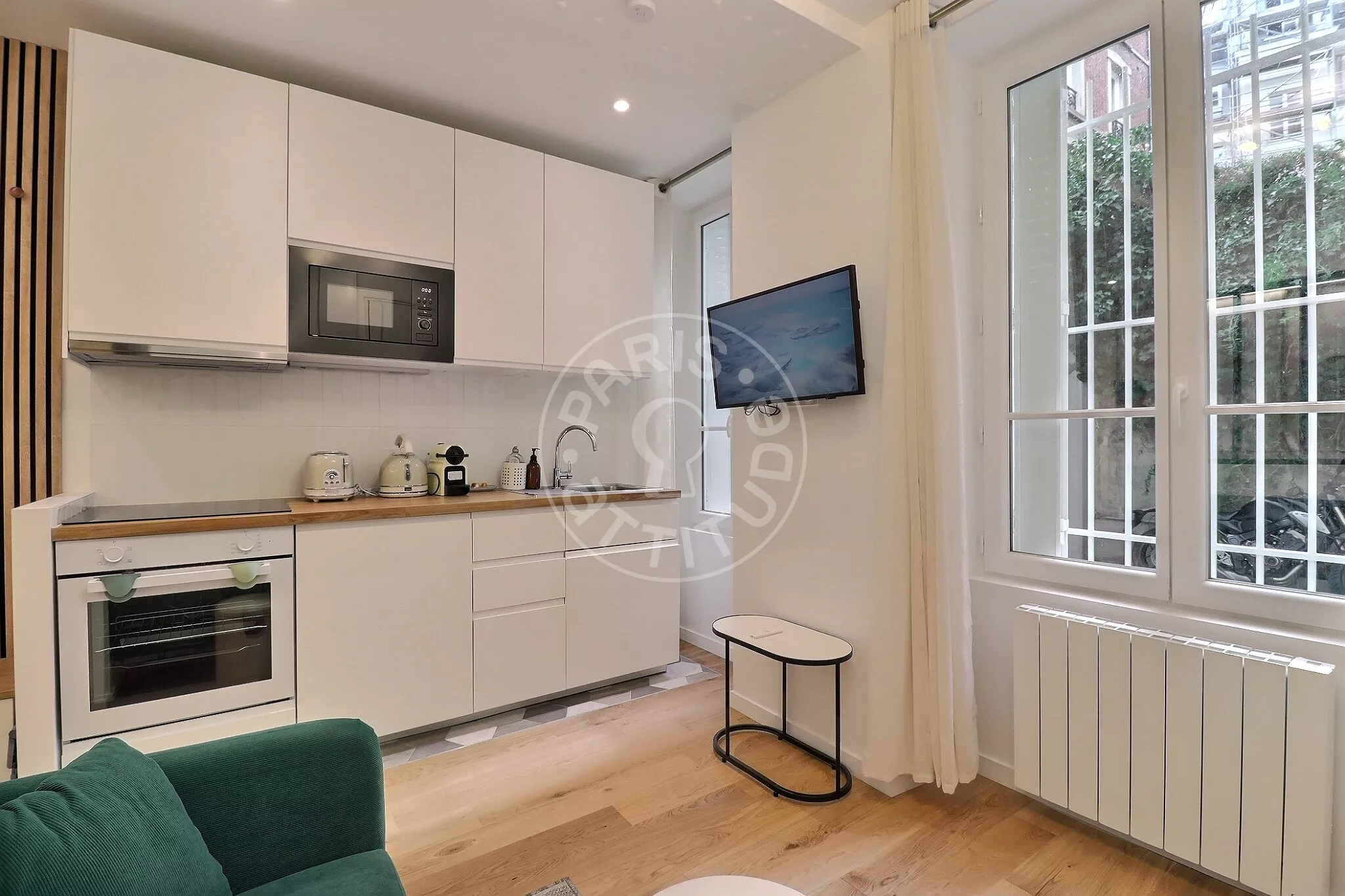 Flat Rue Vauquelin in Paris