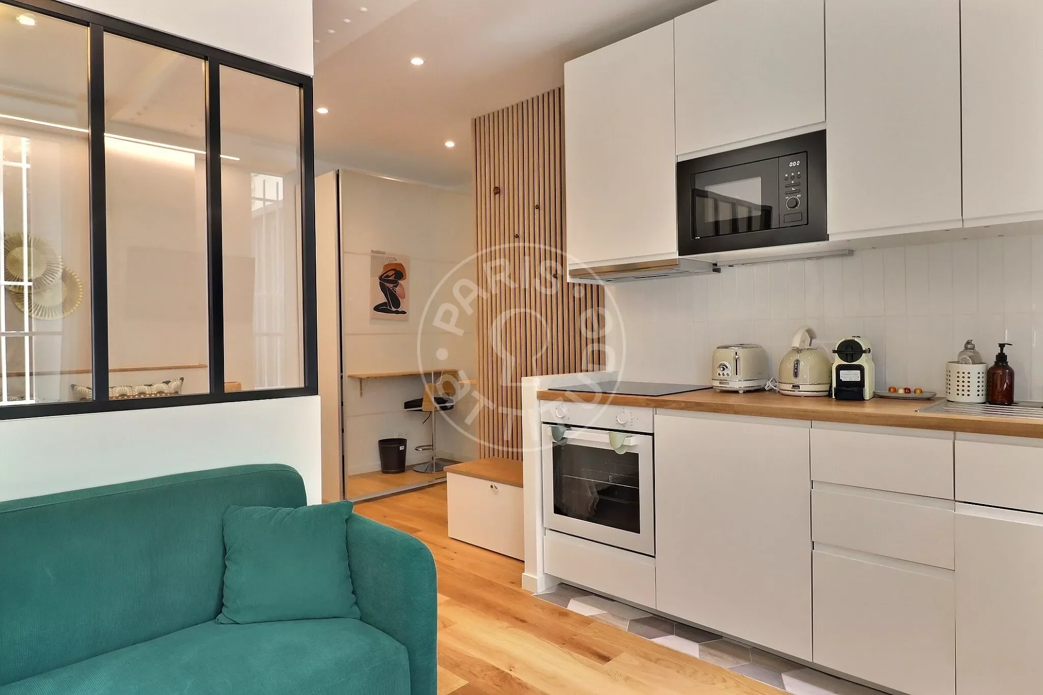 Flat Rue Vauquelin in Paris