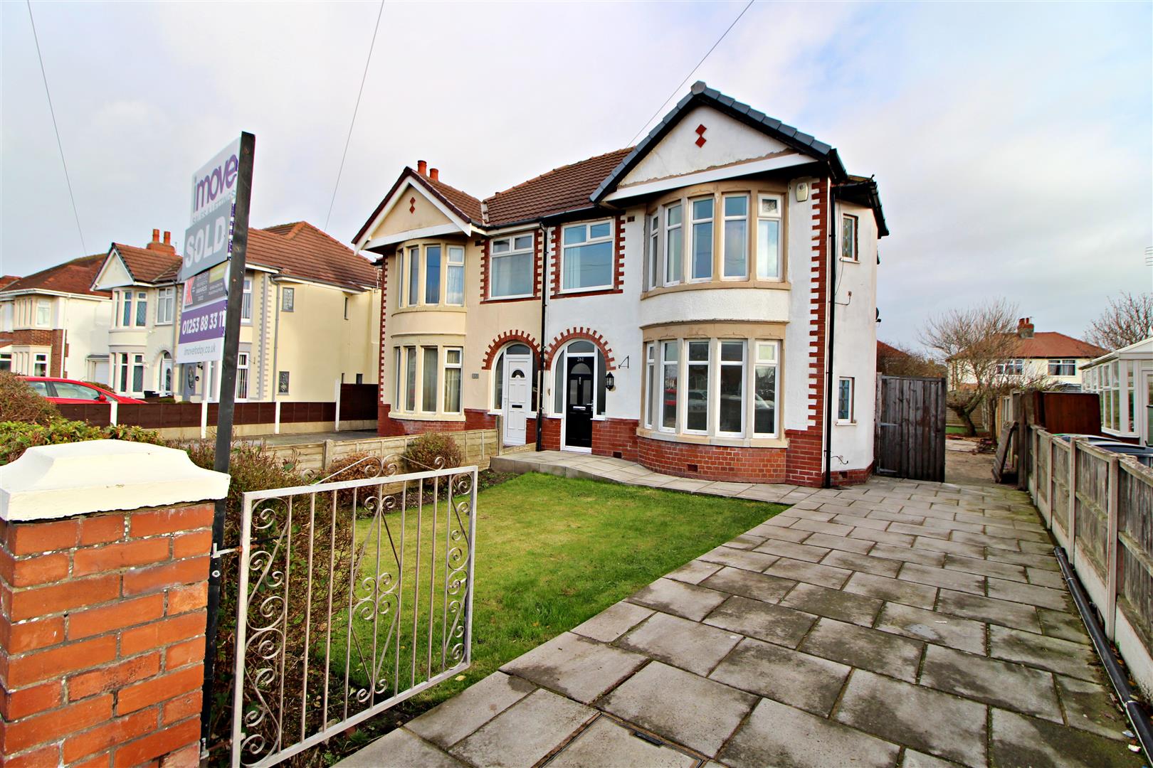 House Fleetwood Road in Borough of Wyre