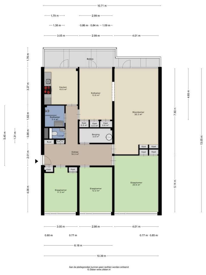 Appartement Zamenhofstraat 3 E in Den Haag