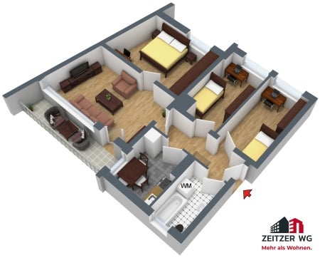 Wohnung Forstplatz in Zeitz
