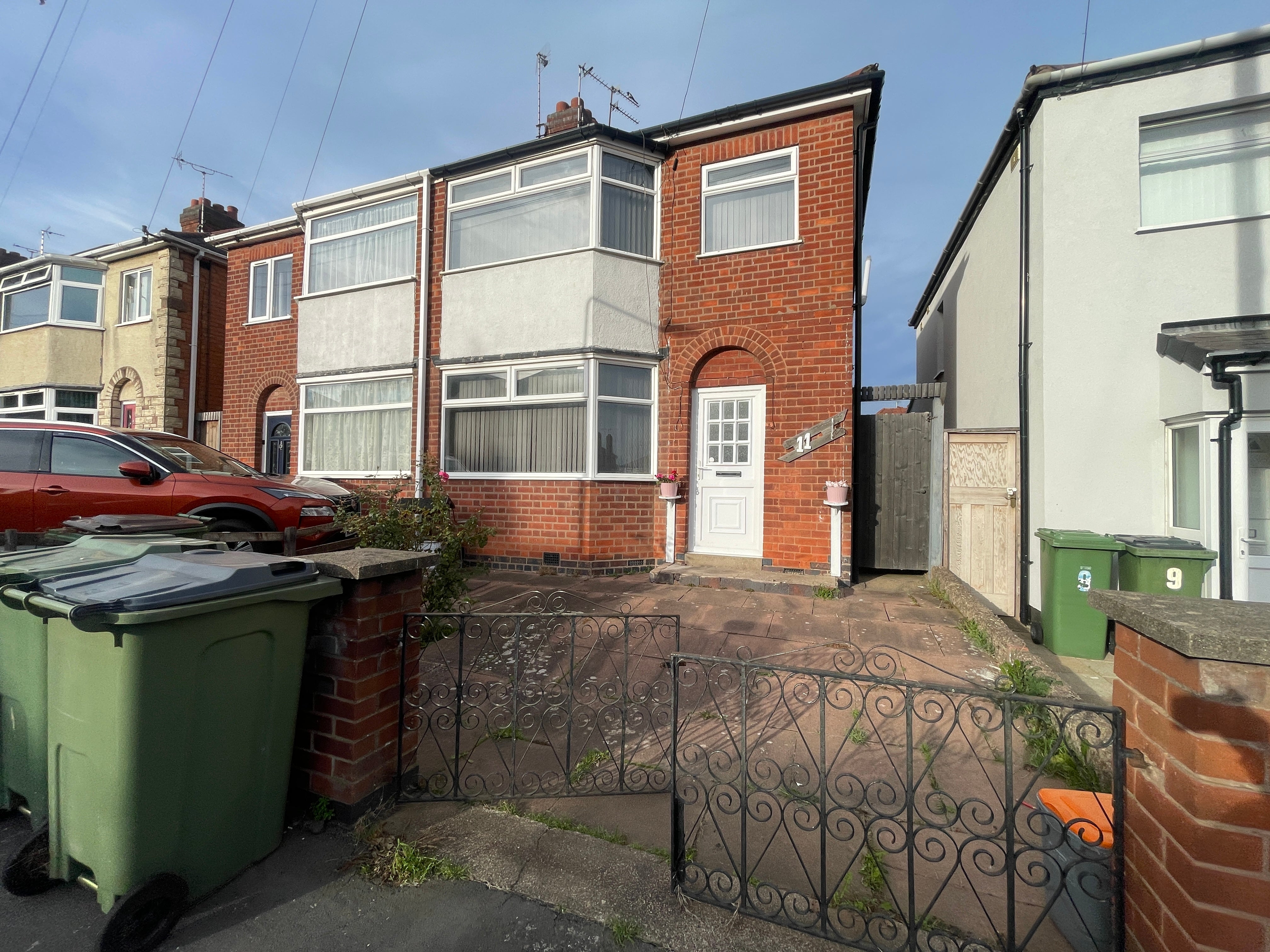 House Monica Road in Braunstone Town