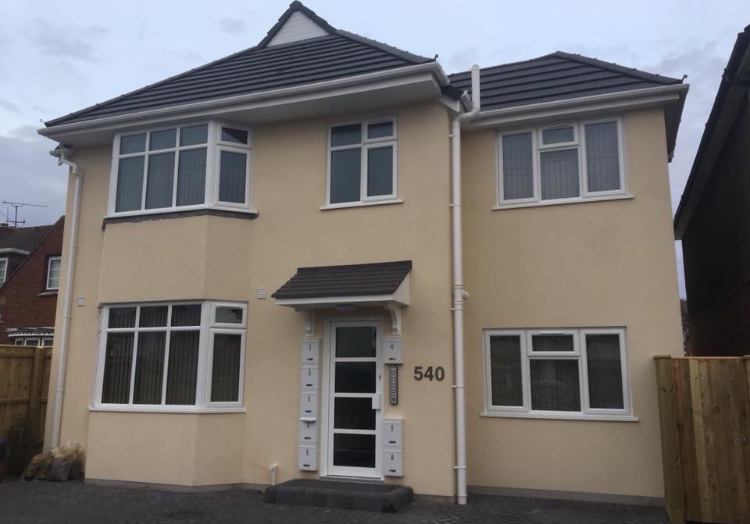 Flat Blandford Road in Poole
