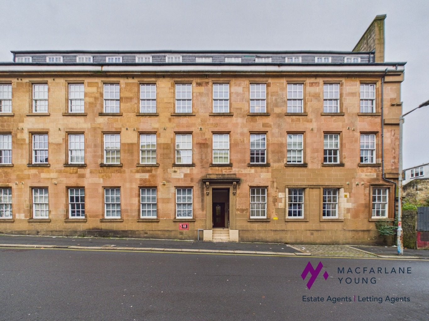 Flat George Street in Paisley