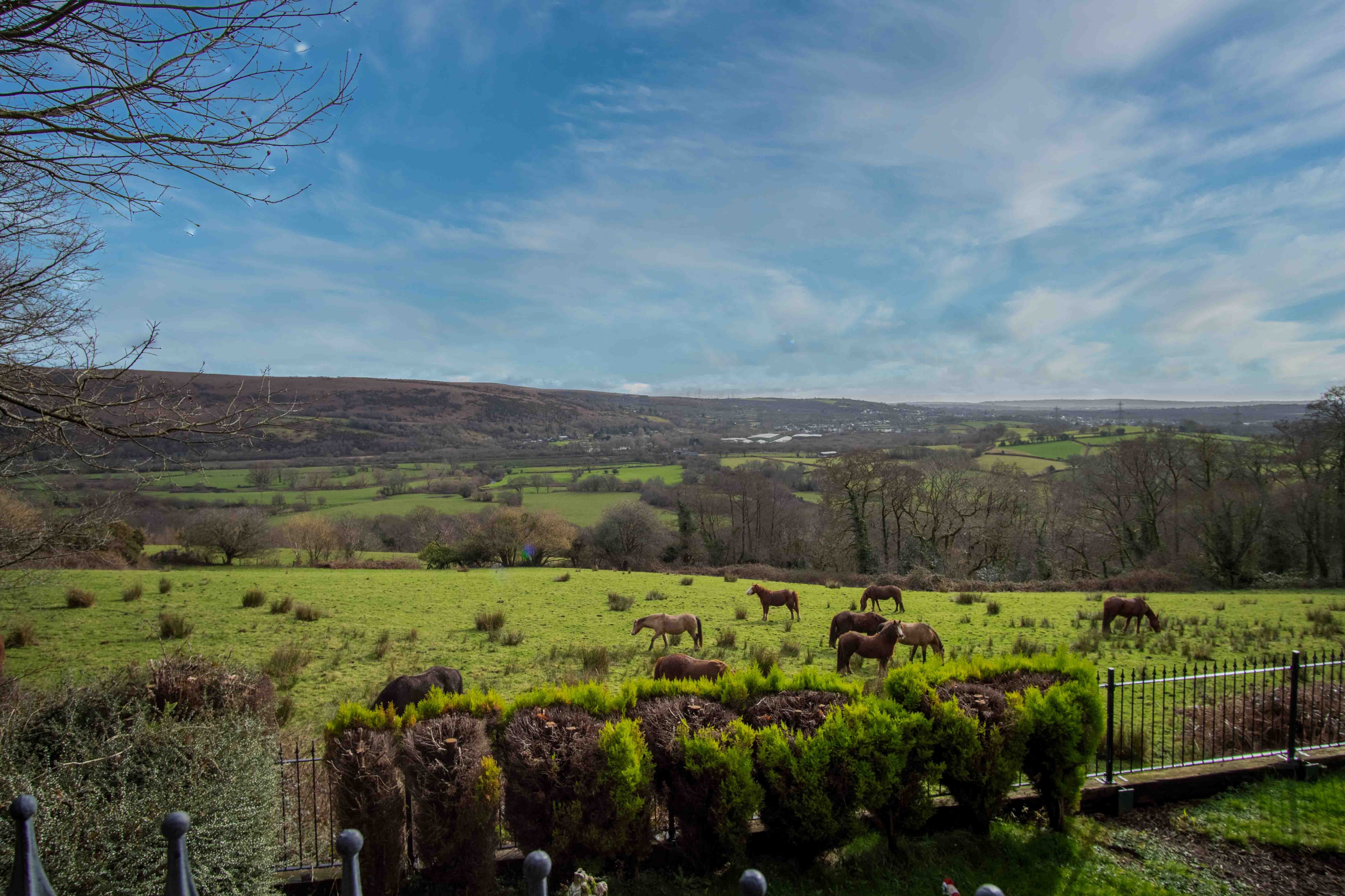 House Church Road in Llanedi