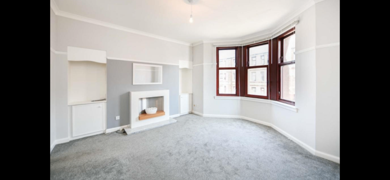 Flat Dumbarton Road in Glasgow