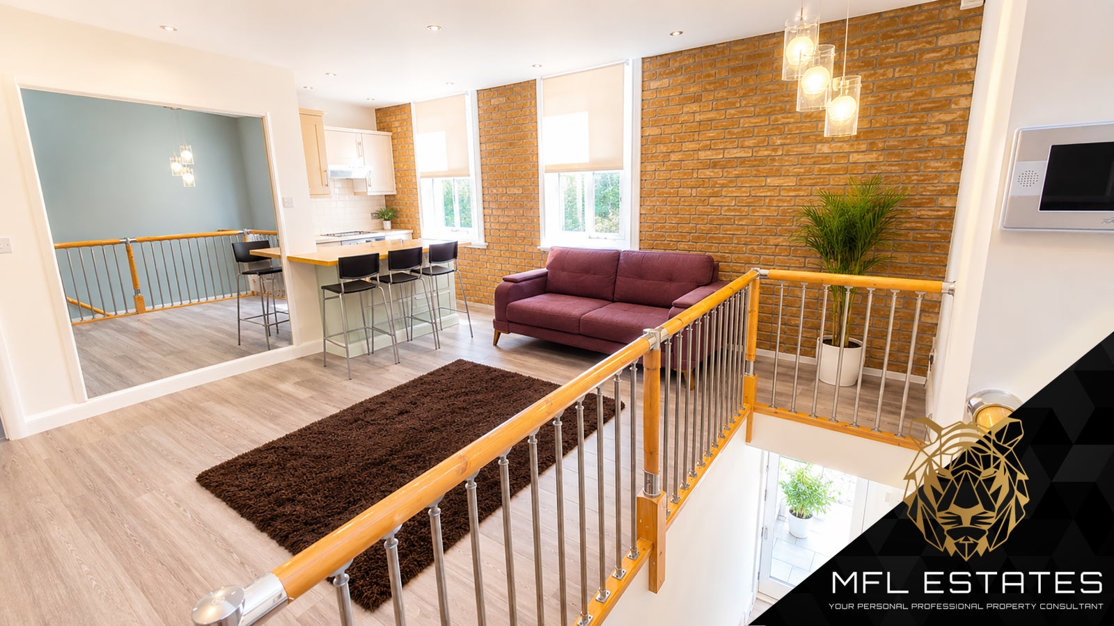 Flat Manor Lane in Greater London