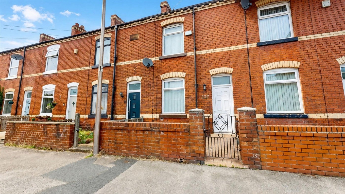 House Heath Road in Ashton-in-Makerfield