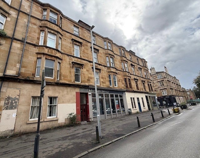 Flat Bank Street in Glasgow