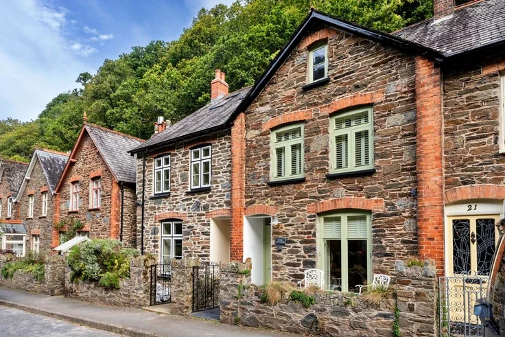 House Tors Road in North Devon