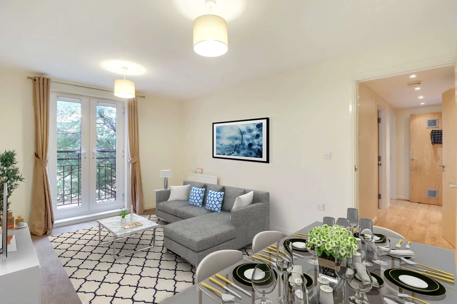 Flat Haddonian Road in Harborough