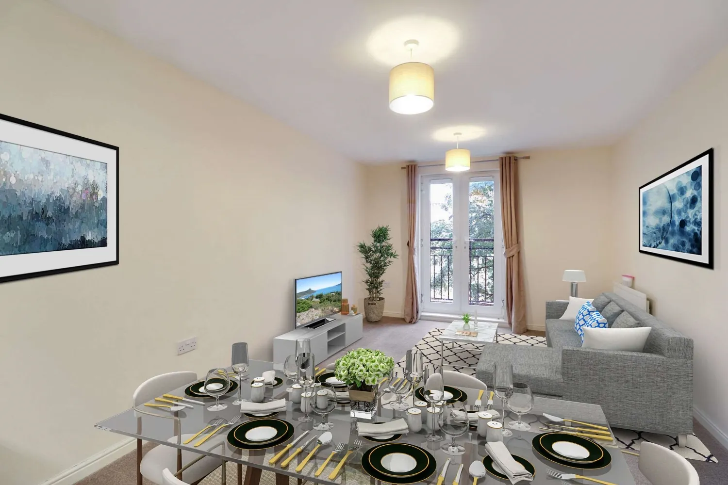 Flat Haddonian Road in Harborough