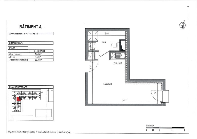 Appartement Rue Schyller à Villenave-d'Ornon