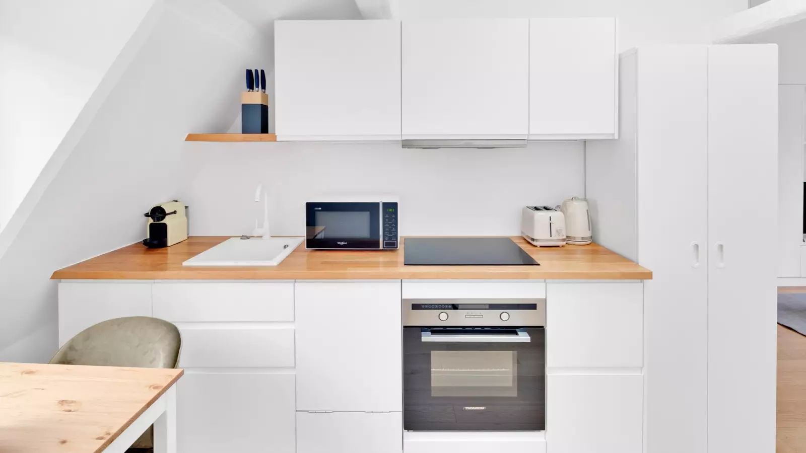 Flat Rue Amyot in Paris
