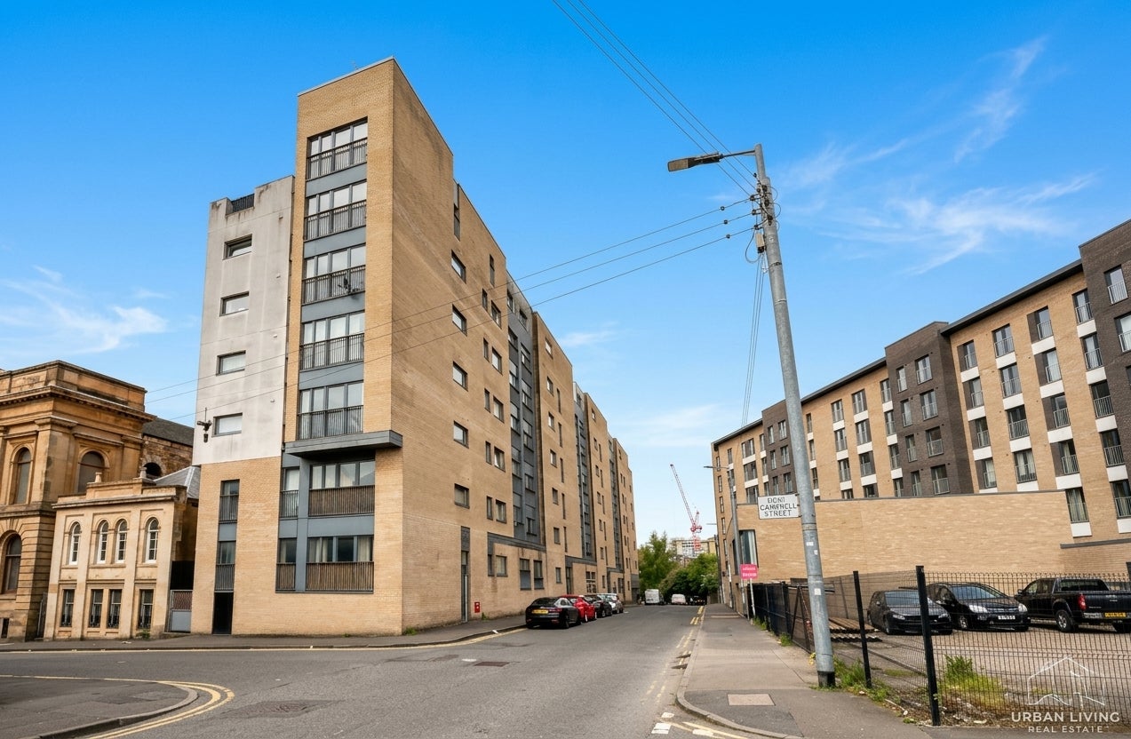 Flat Bell Street in Glasgow