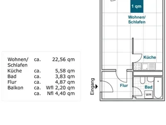 Wohnung Hochschulstraße in Dresden