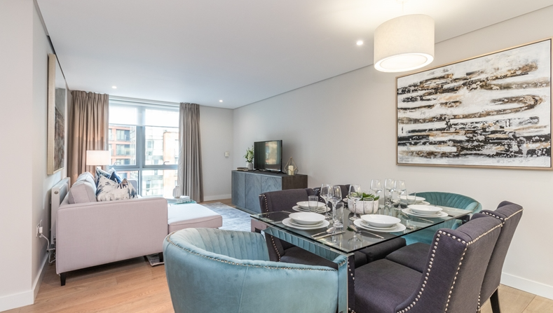 Flat Merchant Square in City of Westminster