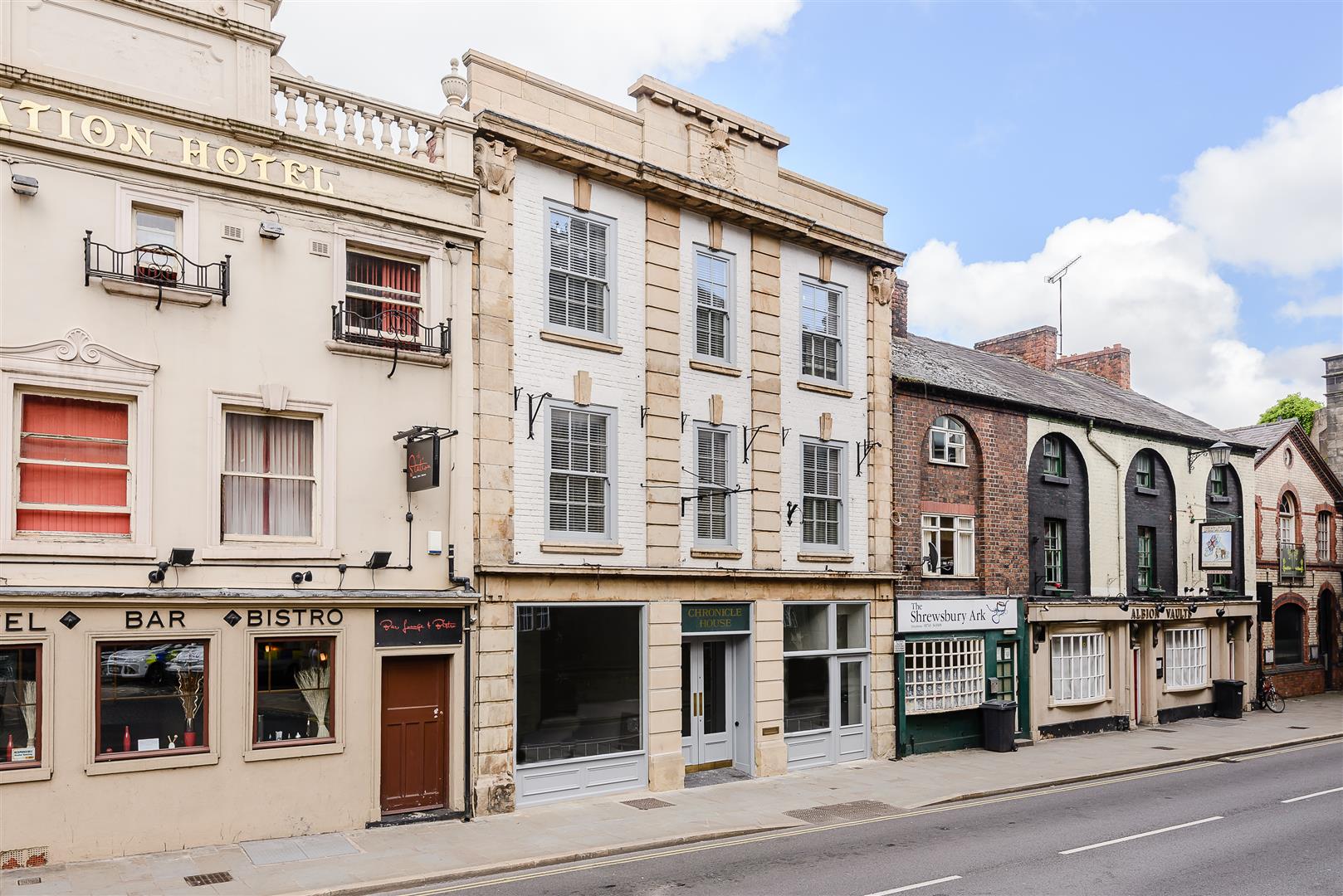 Flat Castle Foregate in Shrewsbury