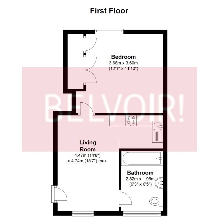Flat Mulfords Hill in Basingstoke and Deane