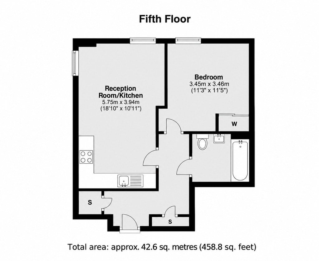 Flat Victoria Road in Greater London