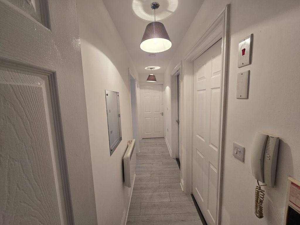 Flat Cross Street in Abergavenny