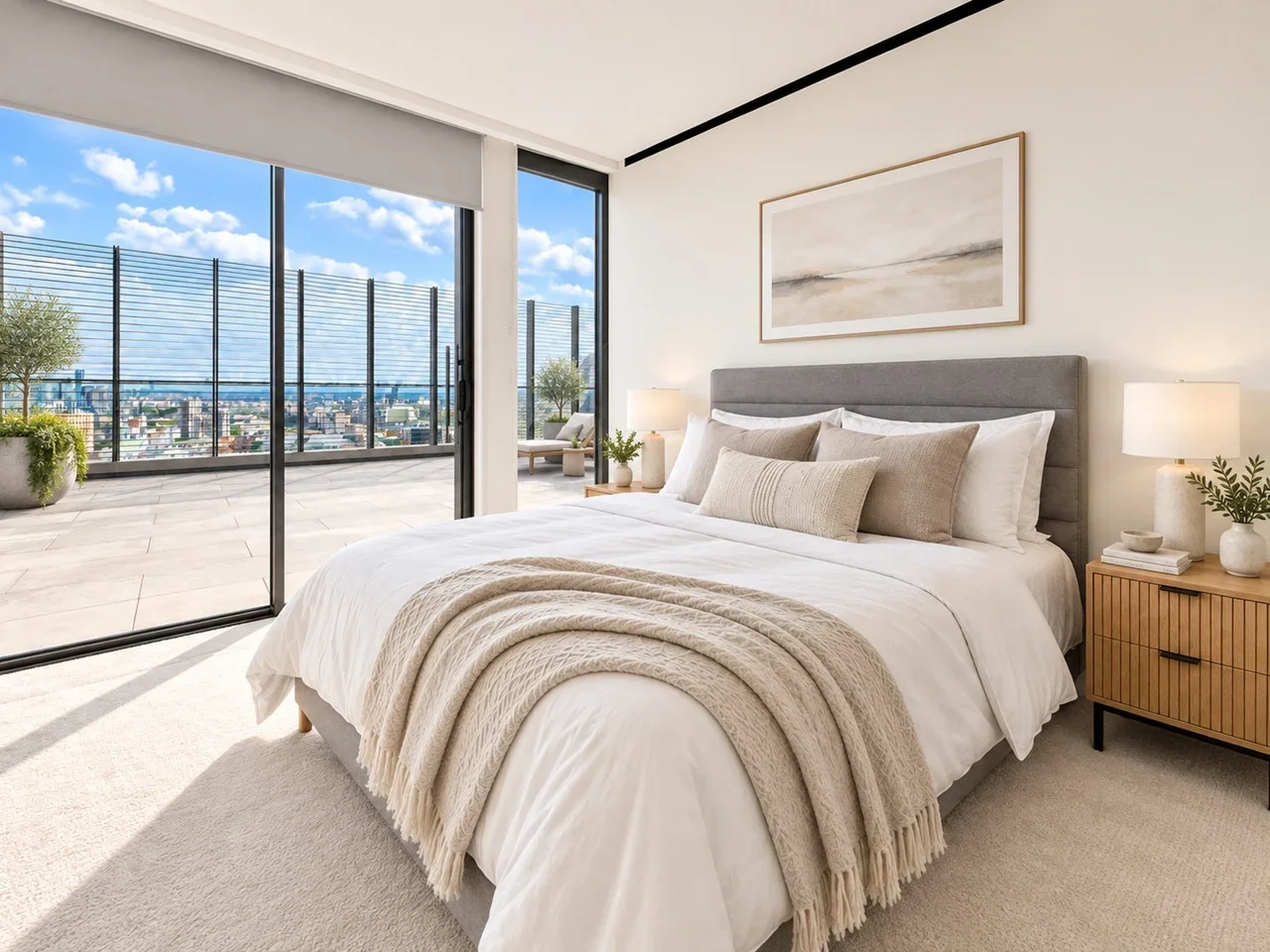 Flat Bishopsgate Plaza in City of London