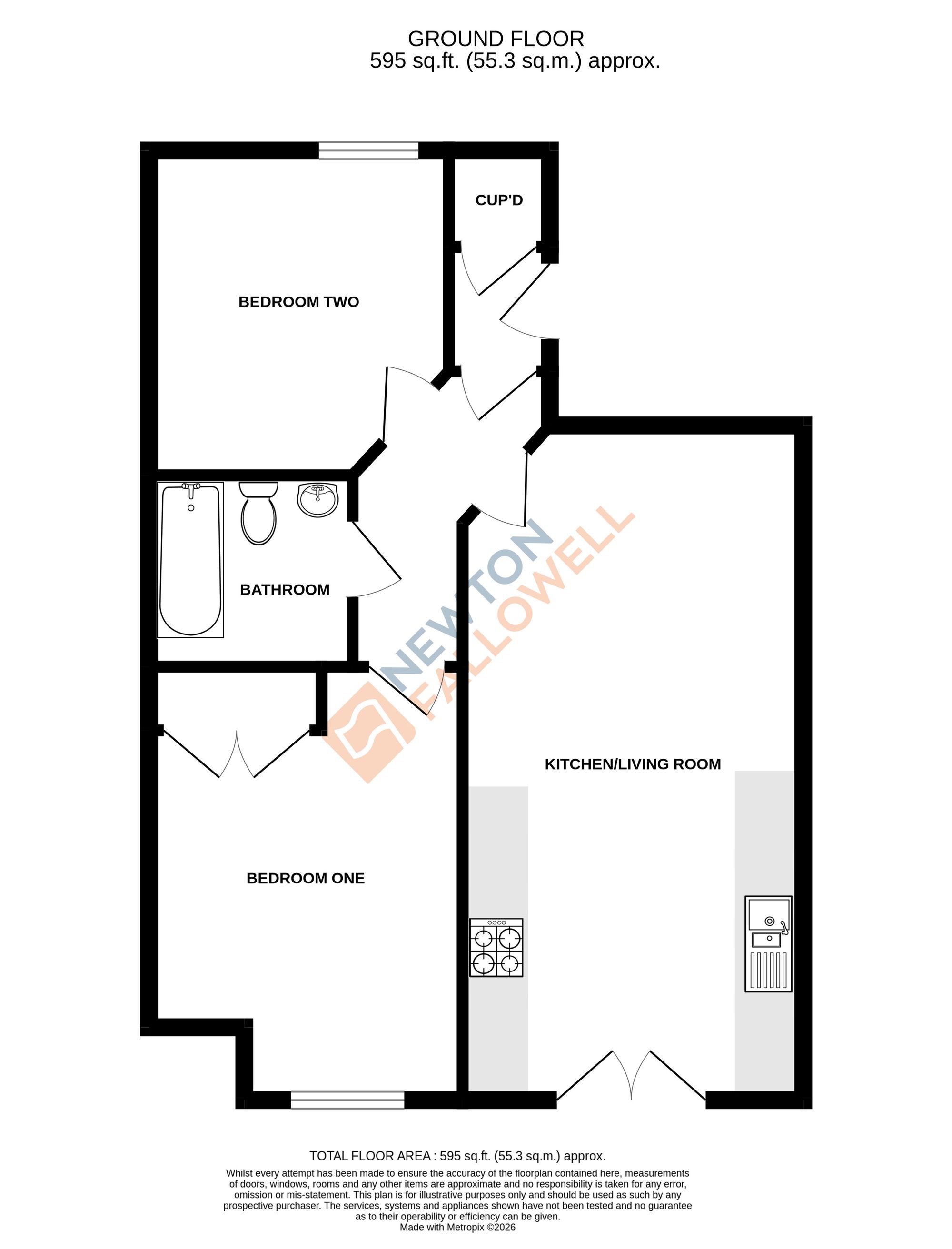 Flat Maresfield Road in Barleythorpe