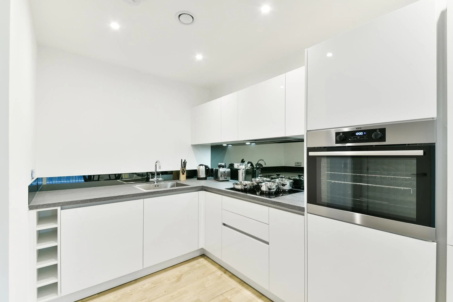 Flat Furlong Road in Borough of Spelthorne