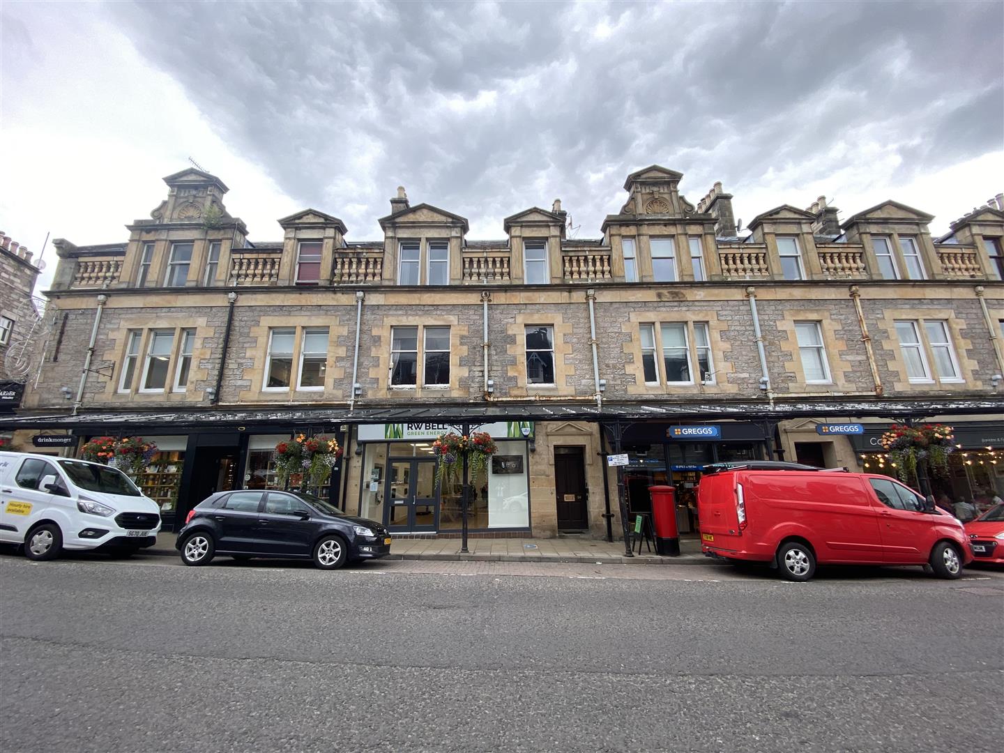 Flat Atholl Road in Pitlochry