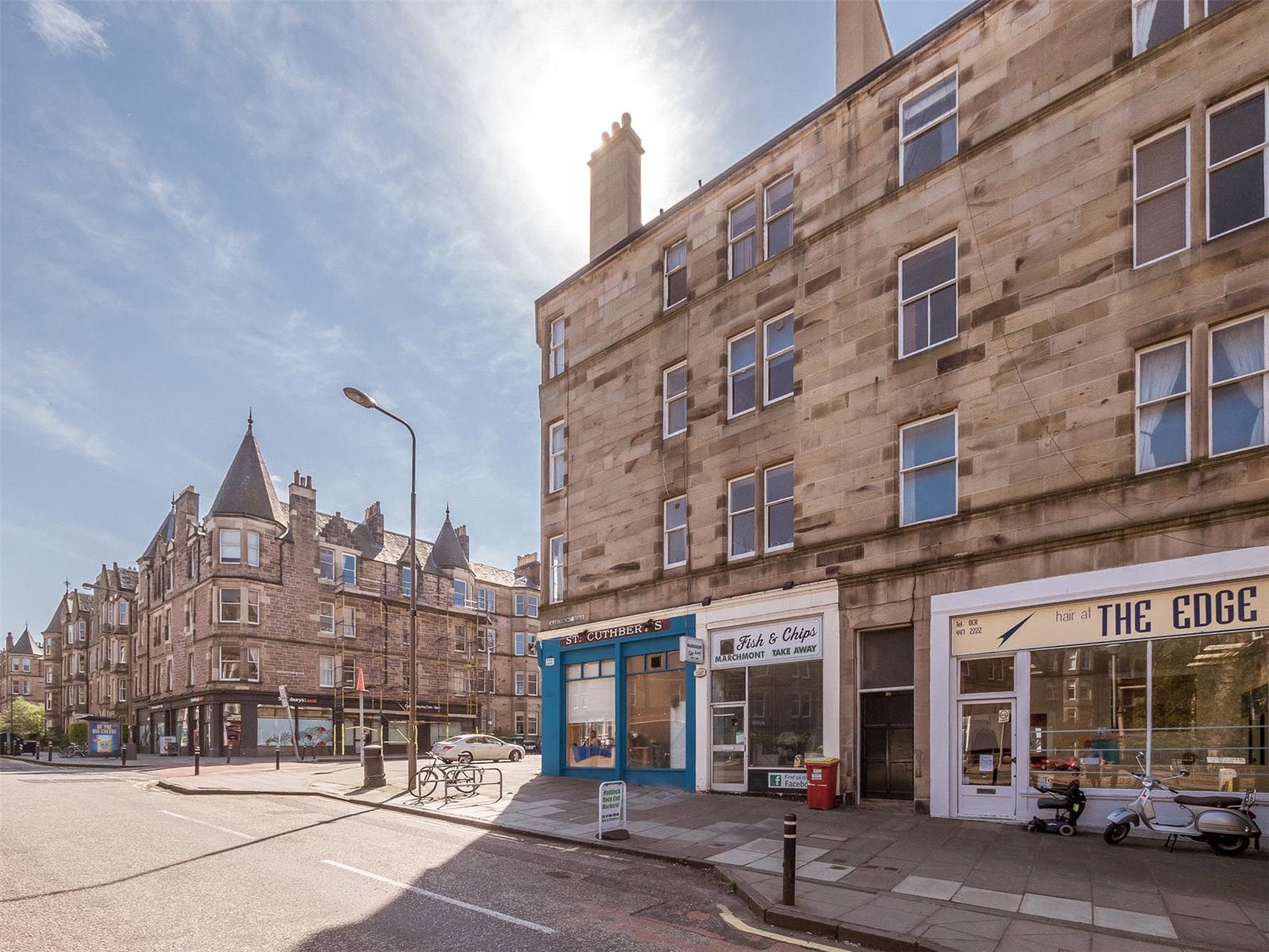 Flat Marchmont Road in City of Edinburgh