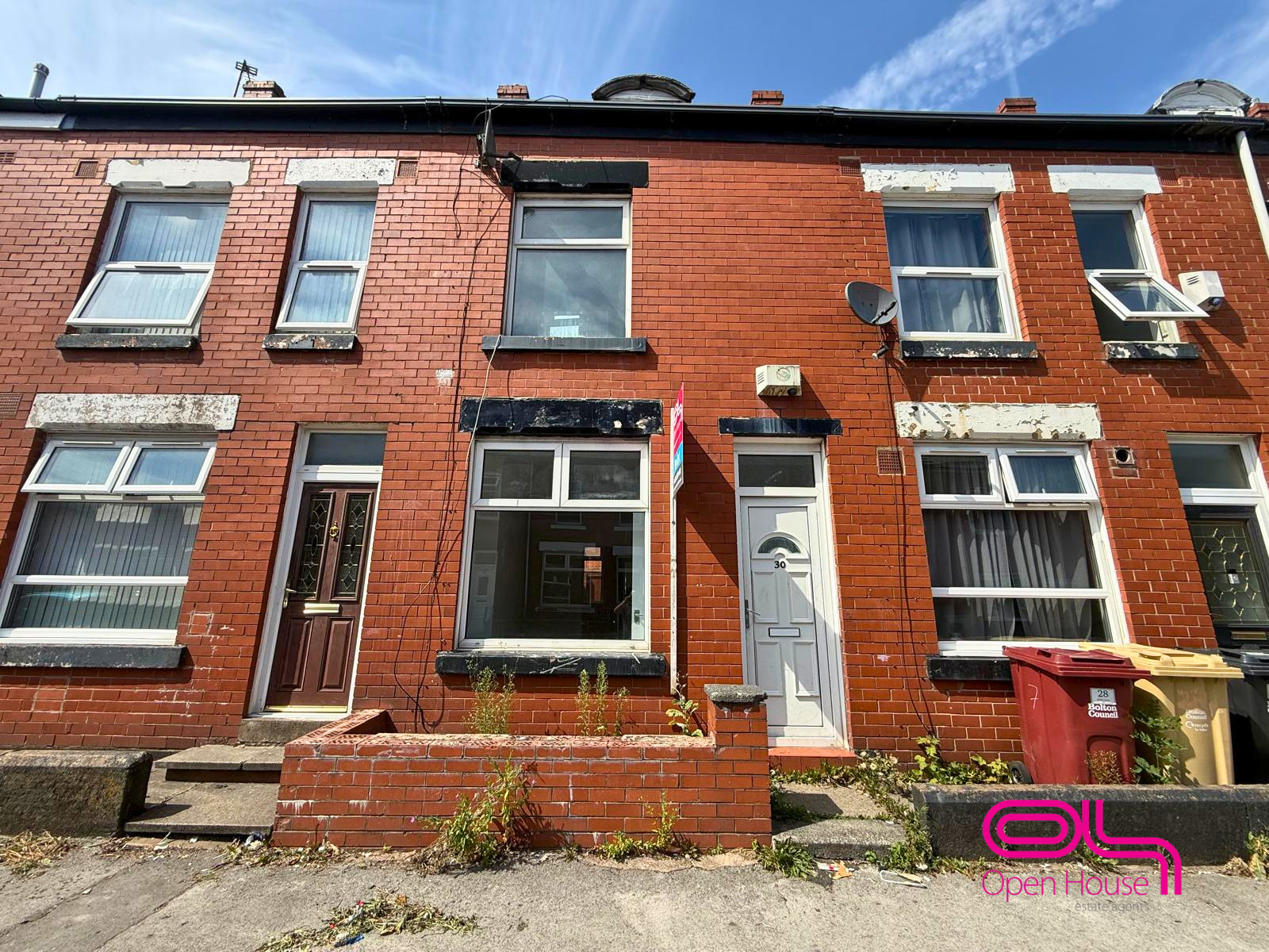 House Back Cecilia Street in Farnworth