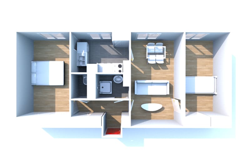 Appartement Rue Guillaume le Conquérant à Fécamp