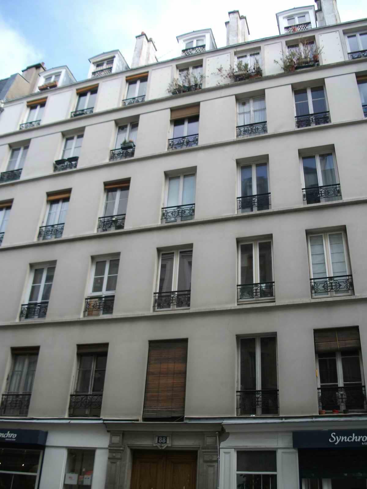 Appartement Rue du Mont Cenis à Paris