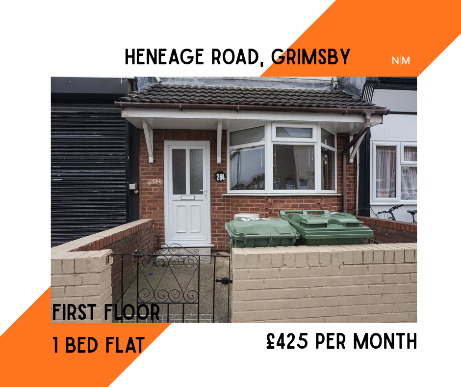 Flat Heneage Road in Grimsby